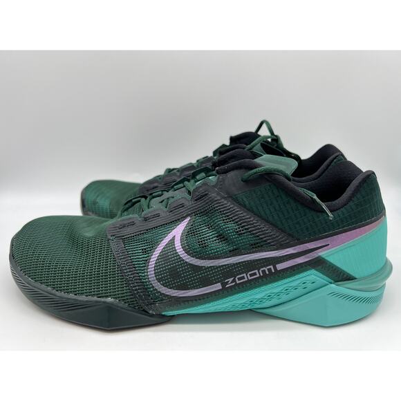 Nike React Metcon Turbo 2 Pro Green Black Teal DH3392-393 Men's Size 12 NEW - Picture 2 of 12